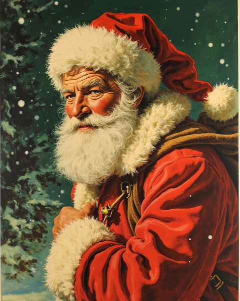 Christmas e-card design