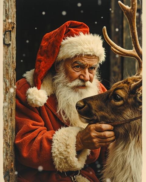 Christmas e-card design