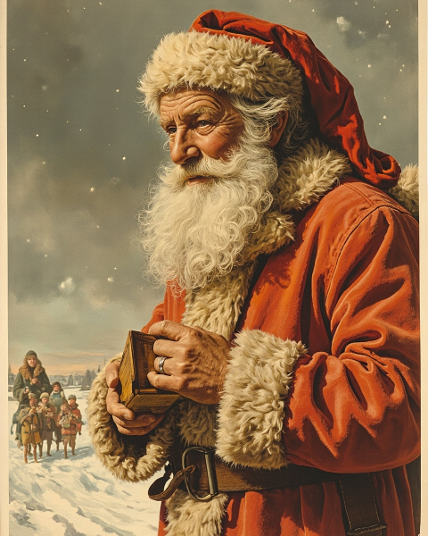 Christmas e-card design