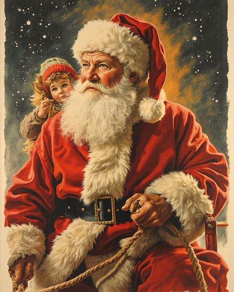 Christmas e-card design