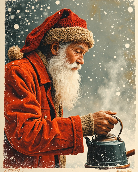 Christmas e-card design