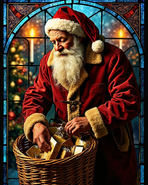 Christmas e-card design