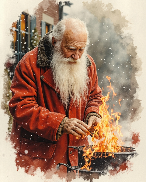 Christmas e-card design