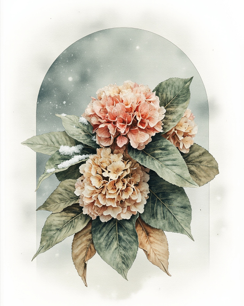 Christmas e-card design