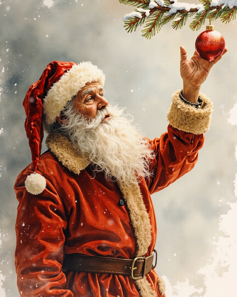 Christmas e-card design
