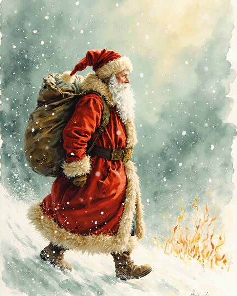 Christmas e-card design