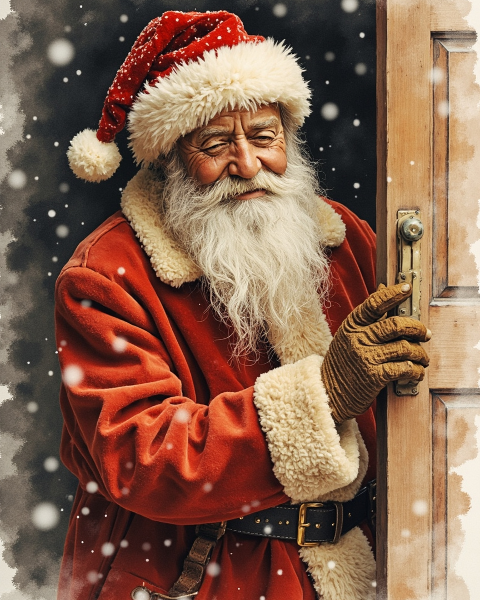 Christmas e-card design