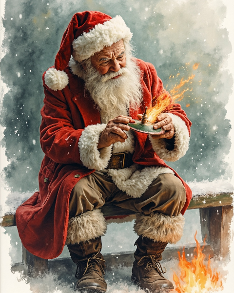 Christmas e-card design