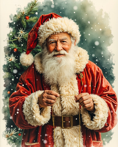 Christmas e-card design