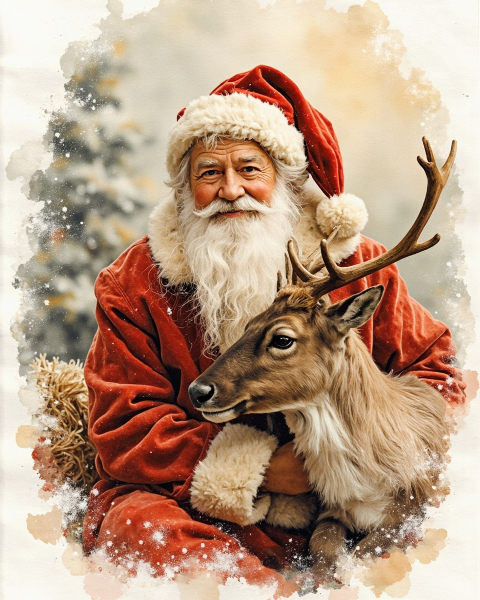 Christmas e-card design