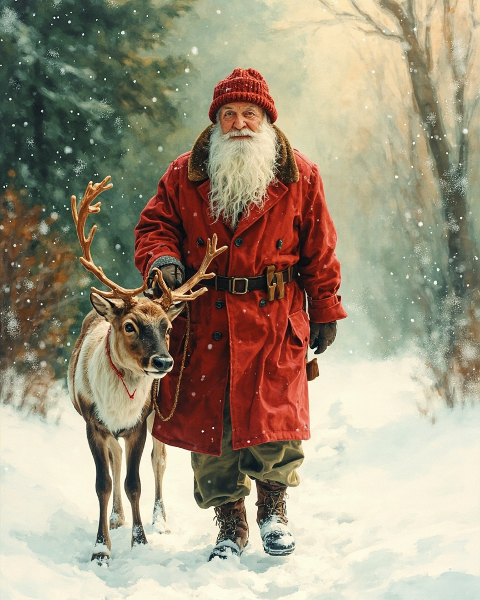 Christmas e-card design