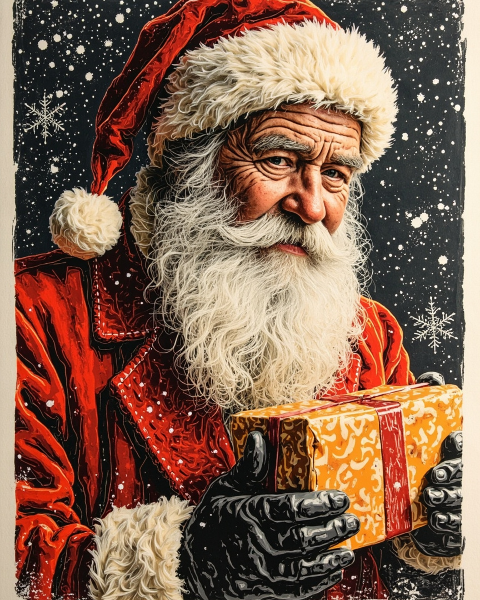 Christmas e-card design