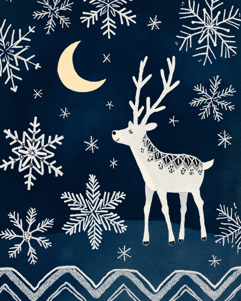 Christmas e-card design