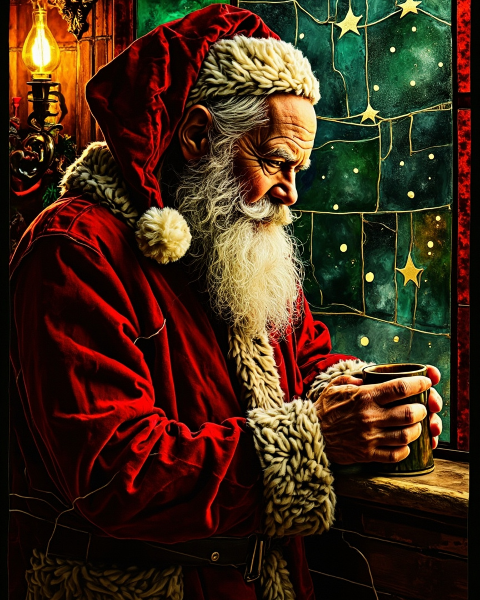 Christmas e-card design