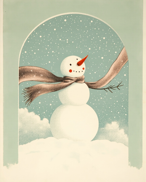 Christmas e-card design