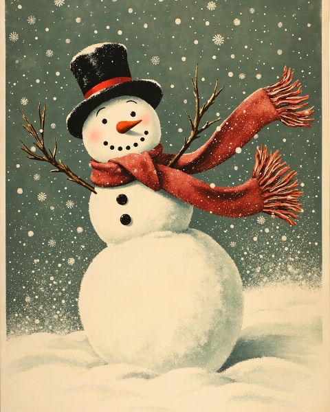 Christmas e-card design