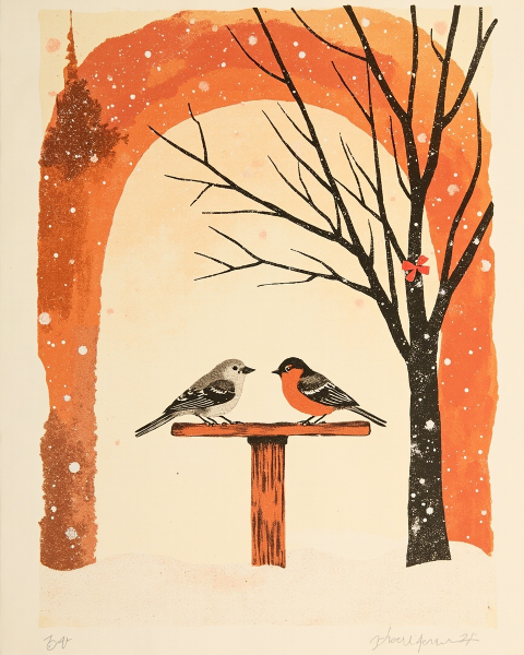Christmas e-card design
