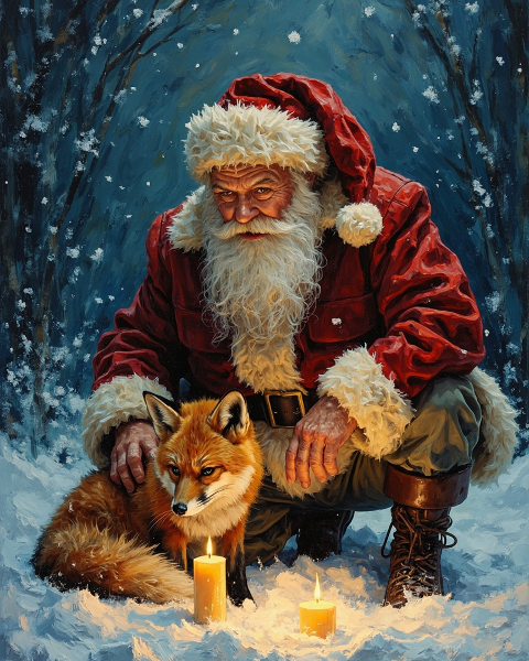 Christmas e-card design