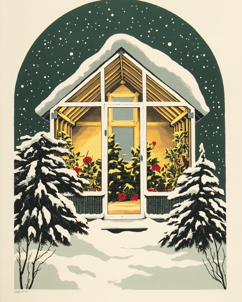 Christmas e-card design