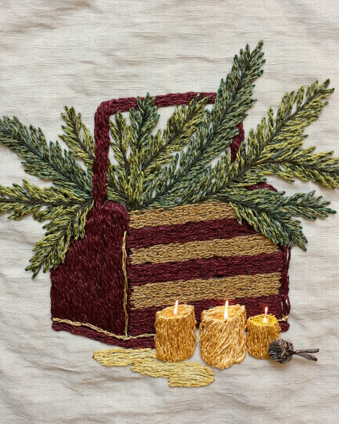 Christmas e-card design