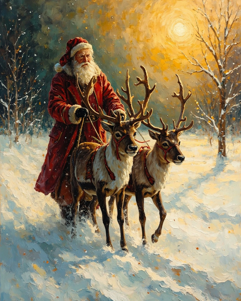 Christmas e-card design