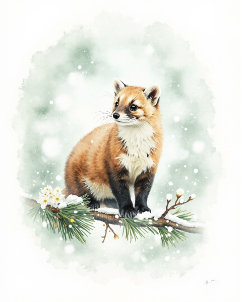 Christmas e-card design