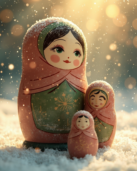 Christmas e-card design