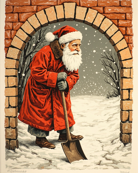 Christmas e-card design