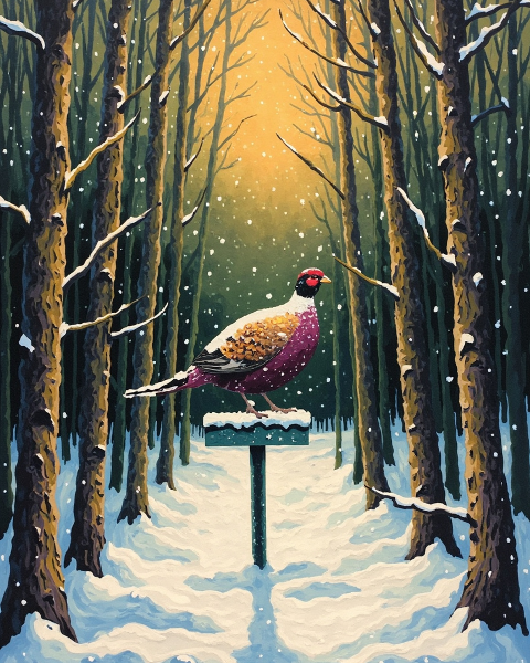 Christmas e-card design