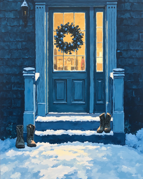 Christmas e-card design