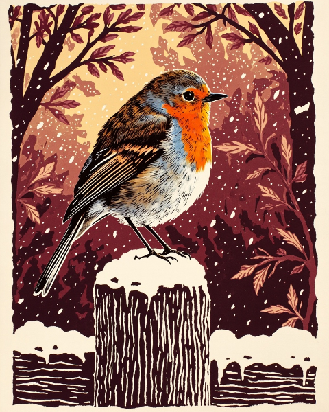 Christmas e-card design