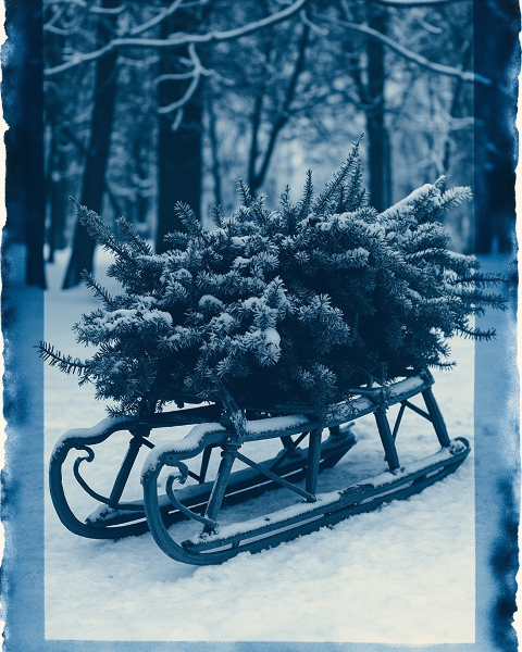 Christmas e-card design