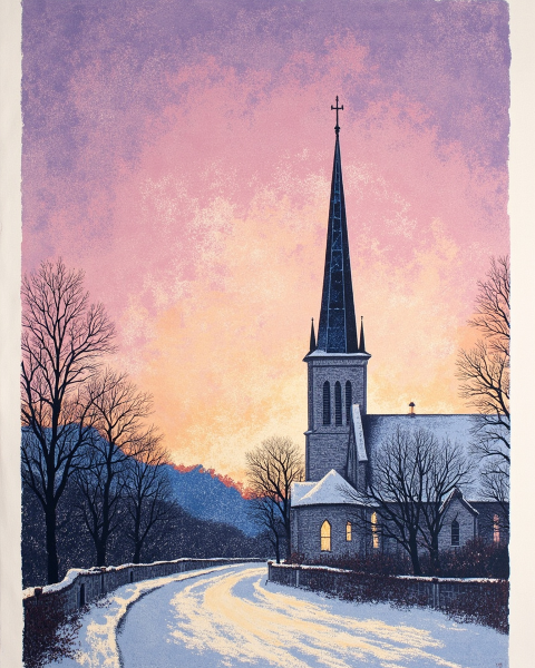 Christmas e-card design