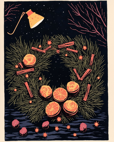 Christmas e-card design