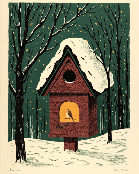 Christmas e-card design