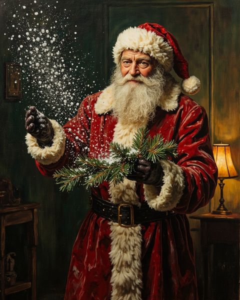Christmas e-card design