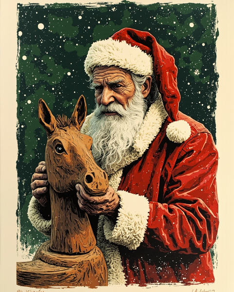 Christmas e-card design