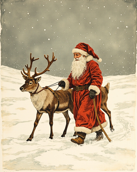 Christmas e-card design