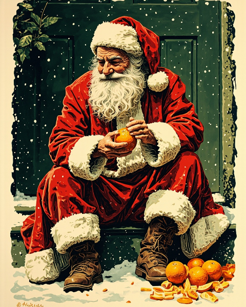 Christmas e-card design
