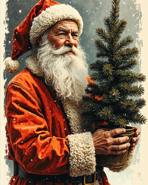 Christmas e-card design