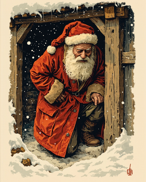 Christmas e-card design