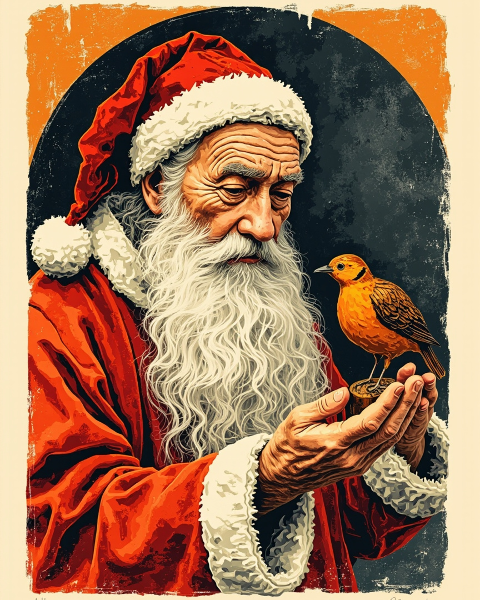 Christmas e-card design