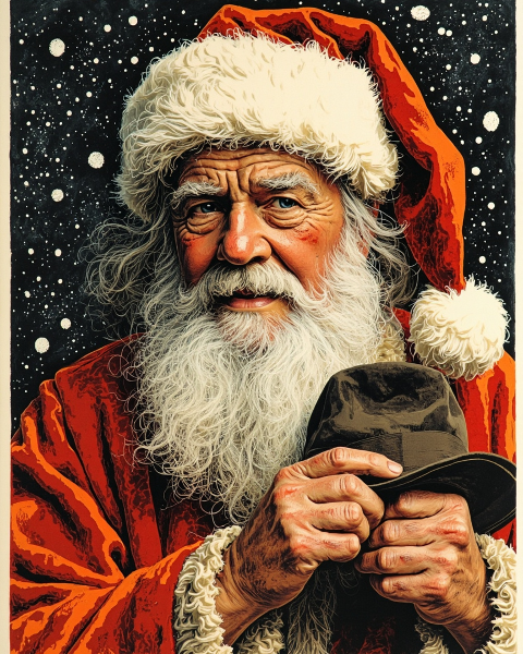 Christmas e-card design