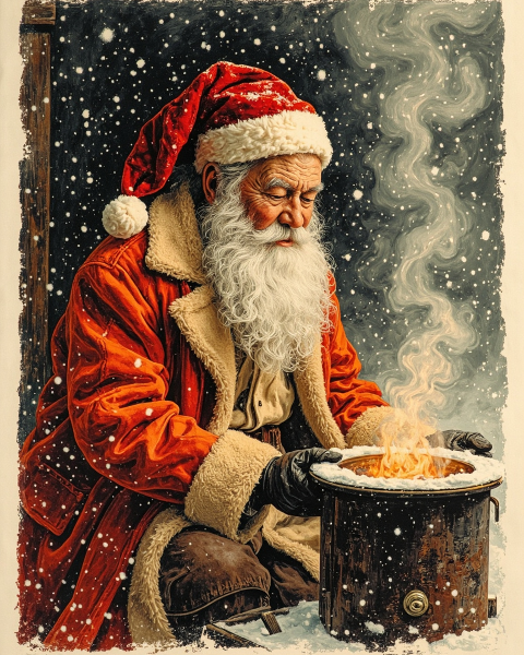 Christmas e-card design