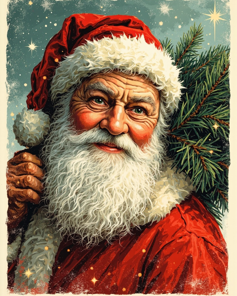 Christmas e-card design