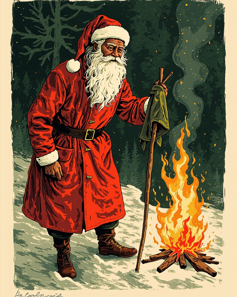 Christmas e-card design