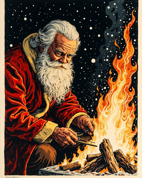 Christmas e-card design