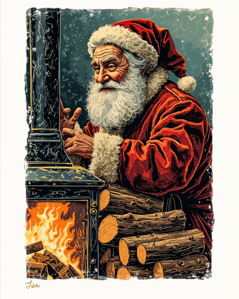 Christmas e-card design