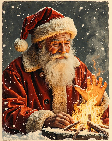 Christmas e-card design