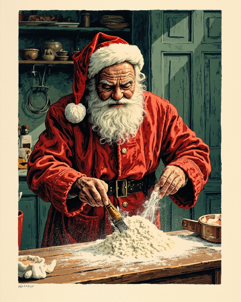 Christmas e-card design